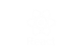 React JS logo for cross-platform app development