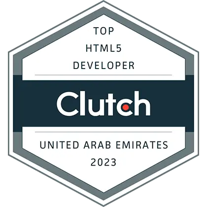 Clutch Top HTML5 Developers Award - QTech UAE
